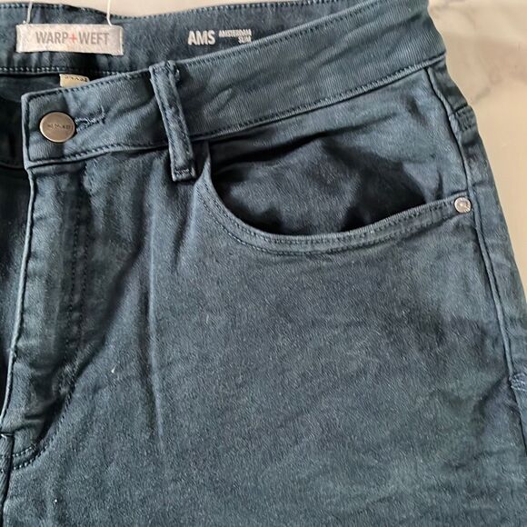 Warp + Weft Amsterdam Slim 5 Pocket Jeans Sz. 34/33 - Picture 4 of 7